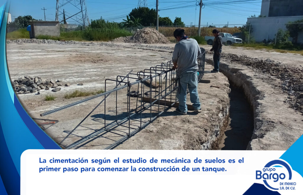 Construcción de tanque