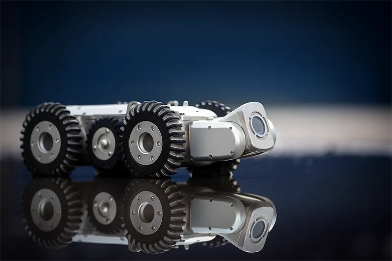 Robot de videoinspección VUG sobre orugas