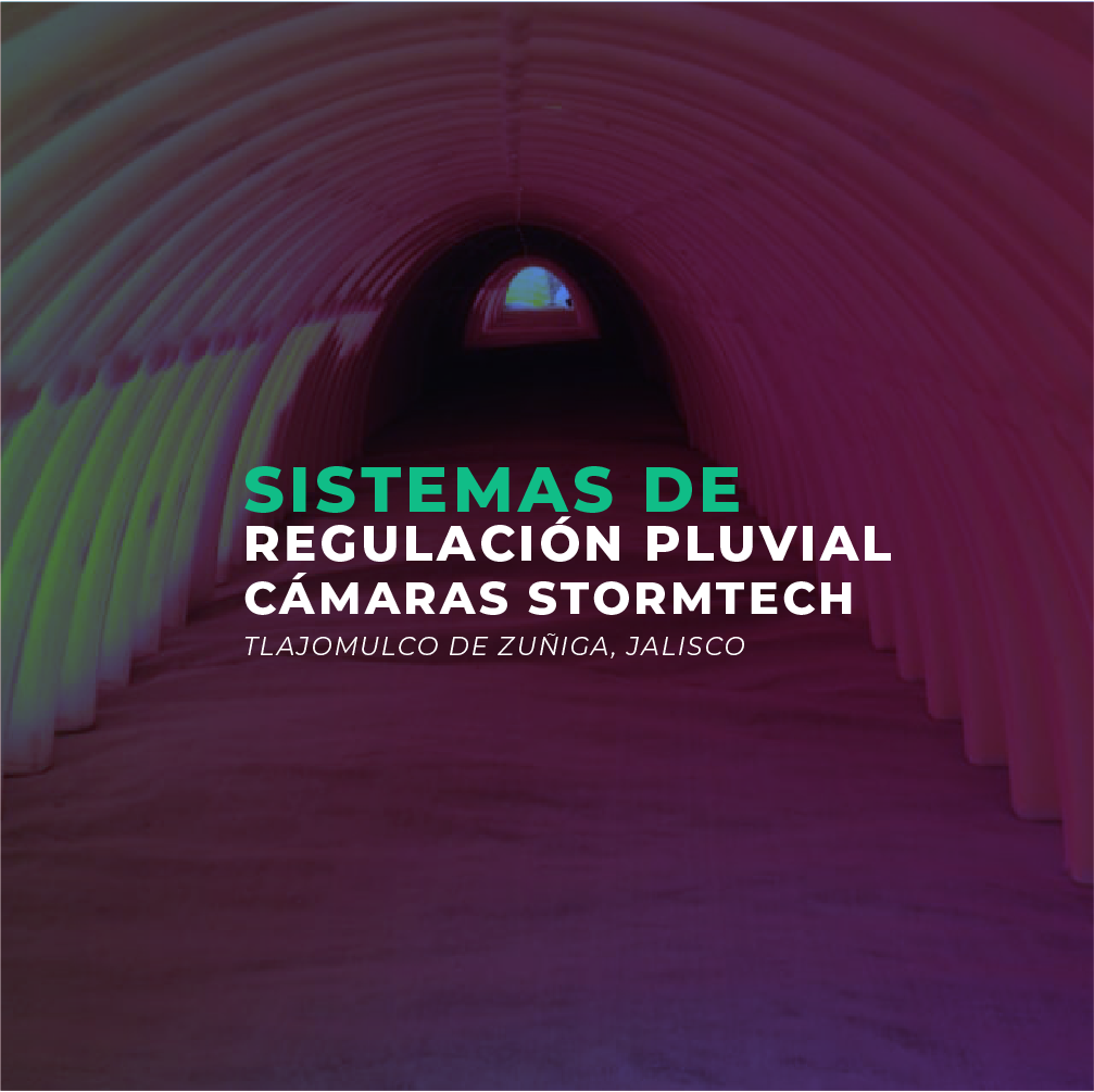 SISTEMAS DE REGULACIÓN PLUVIAL CÁMARAS STORMTECH